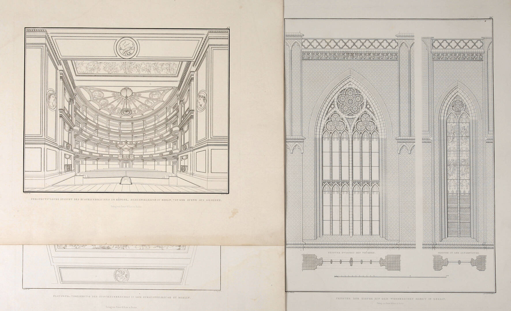 nach Karl Friedrich Schinkel, Entwürfe