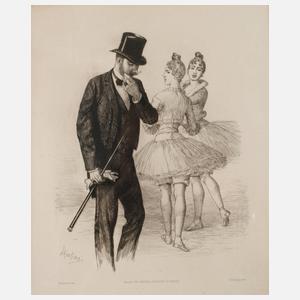 Franz Skarbina, Herr mit Zylinder