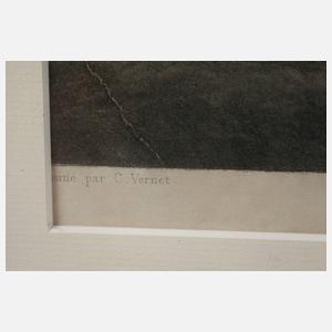 Carle Vernet, Nach dem Reiten