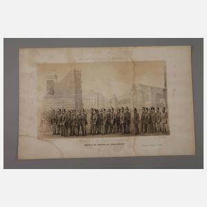 Schillerumzug in Hamburg 1859