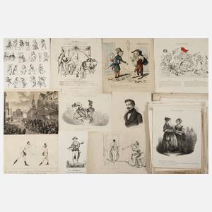 Sammlung Karikaturen