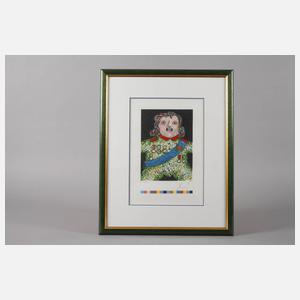 Enrico Baj, "Der kleine General"