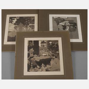 Franz von Bayros, Konvolut Erotika