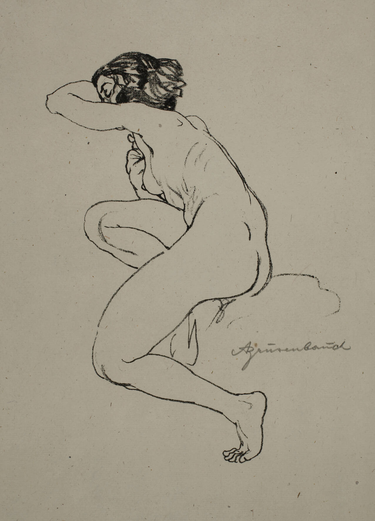 Arthur Brusenbauch, Ruhender Akt