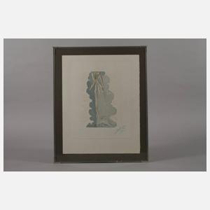 Salvador Dali, aus Dante "Die göttliche Komödie"