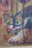 Prof. Otto Dix, "Katze im Mohnfeld“