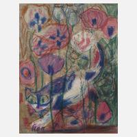Prof. Otto Dix, "Katze im Mohnfeld“111