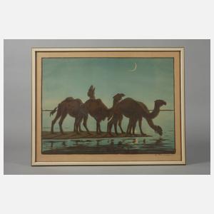 Vadim Dmitrievitch Falileeff, Kamele am See