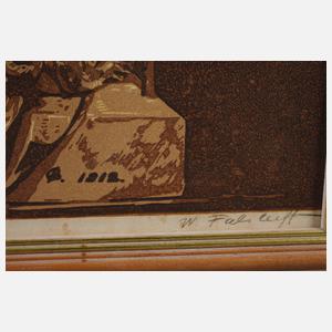 Vadim Falileeff, Christliche Szene mit Martyrium