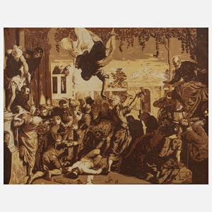 Vadim Falileeff, Christliche Szene mit Martyrium