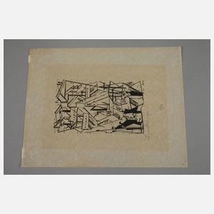 Prof. Lyonel Feininger, "Marine"