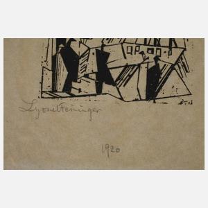 Prof. Lyonel Feininger, "Marine"