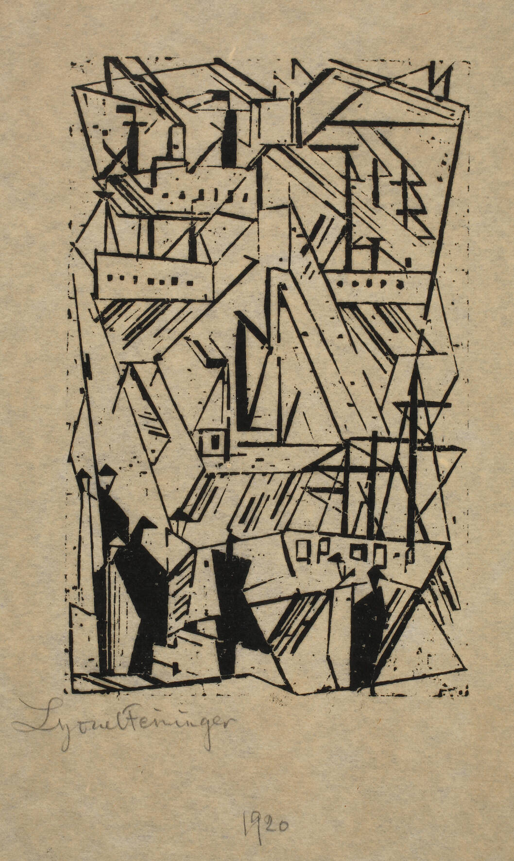 Prof. Lyonel Feininger, "Marine"