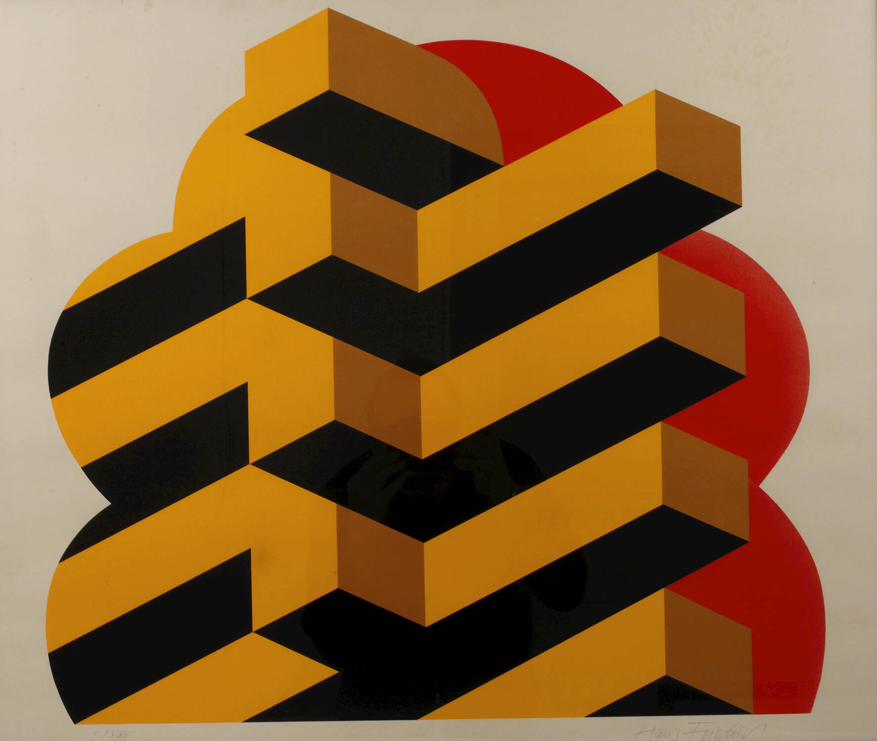 Hans Friedrich, Konkrete Komposition