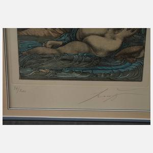 Prof. Ernst Fuchs, Venus und Adler