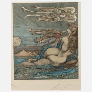 Prof. Ernst Fuchs, Venus und Adler