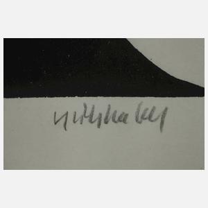 HAP Grieshaber, "Pan in Dornen"