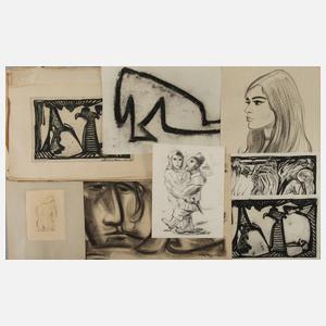 Mappe Fritz Hellmich, Teilnachlass