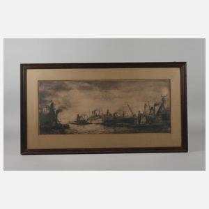 Albert Hemelman, Der Hafen von Amsterdam