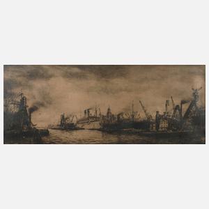 Albert Hemelman, Der Hafen von Amsterdam