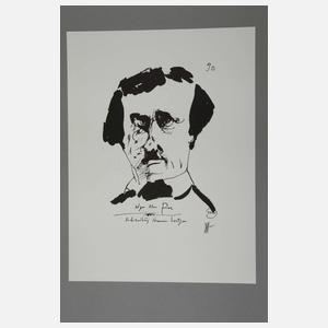 Horst Janssen, Sammlung Schriftstellerportraits