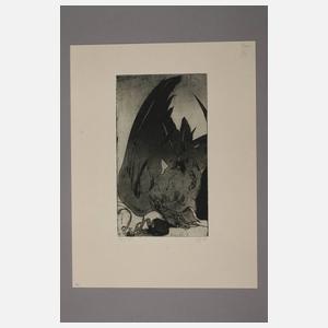 Horst Janssen, "F. Bettina"