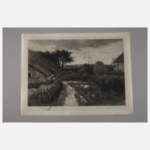 Fritz Krostewitz, Auf dem Bauernhof