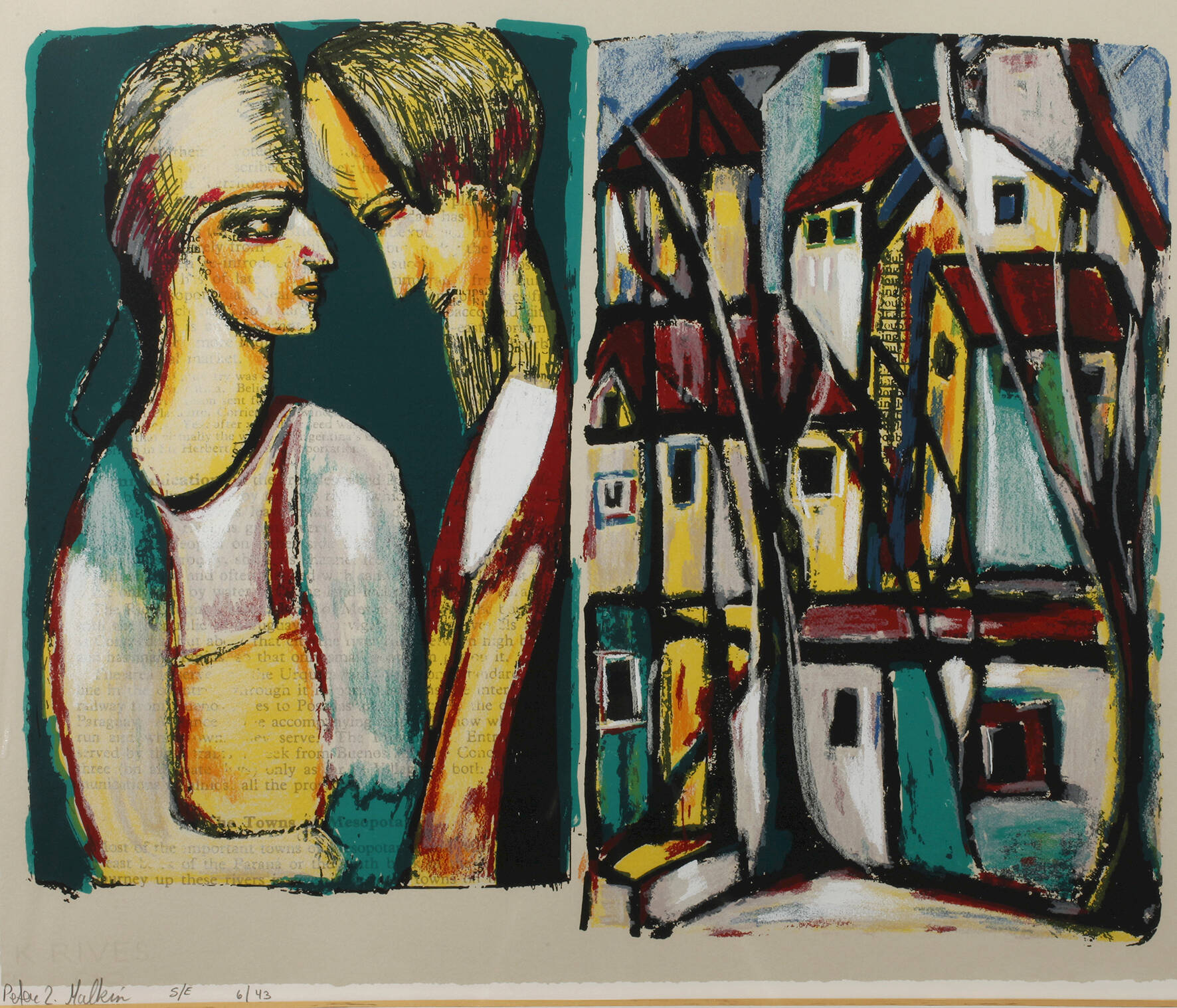 Peter Malkin, Paar und Häuseransicht