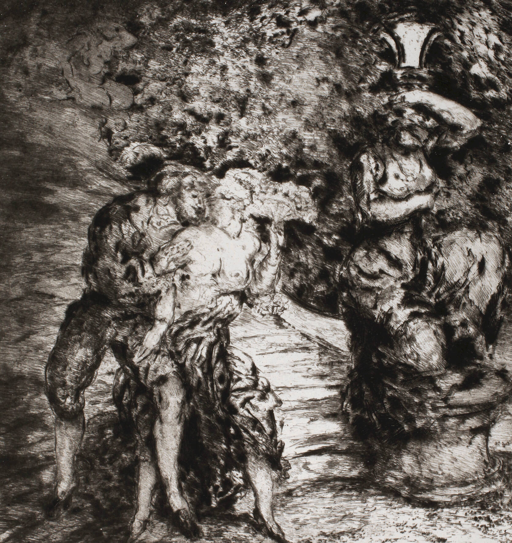 Prof. Hans Meid, "Nachtstück"