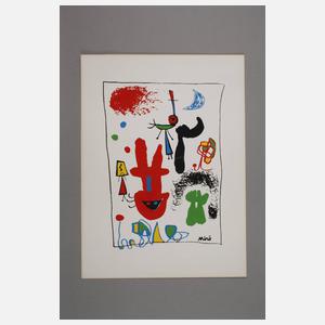 Joan Miró, Abstrakte Komposition