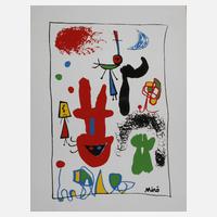 Joan Miró, Abstrakte Komposition111