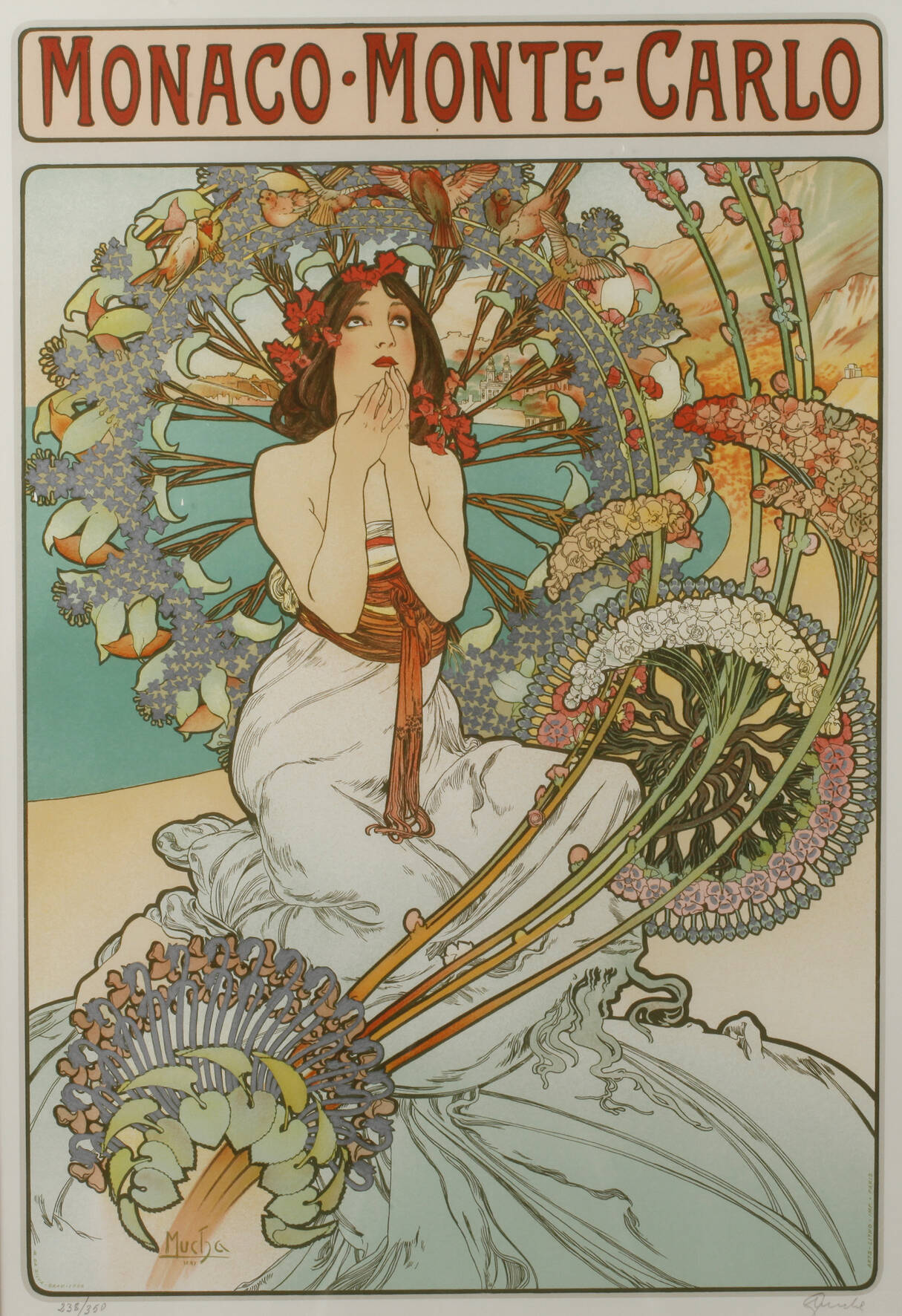 Alfons Mucha, "Monaco-Monte Carlo"