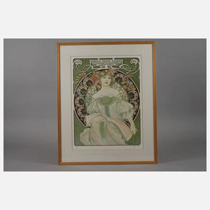 Alfons Mucha, Jugendstilschönheit