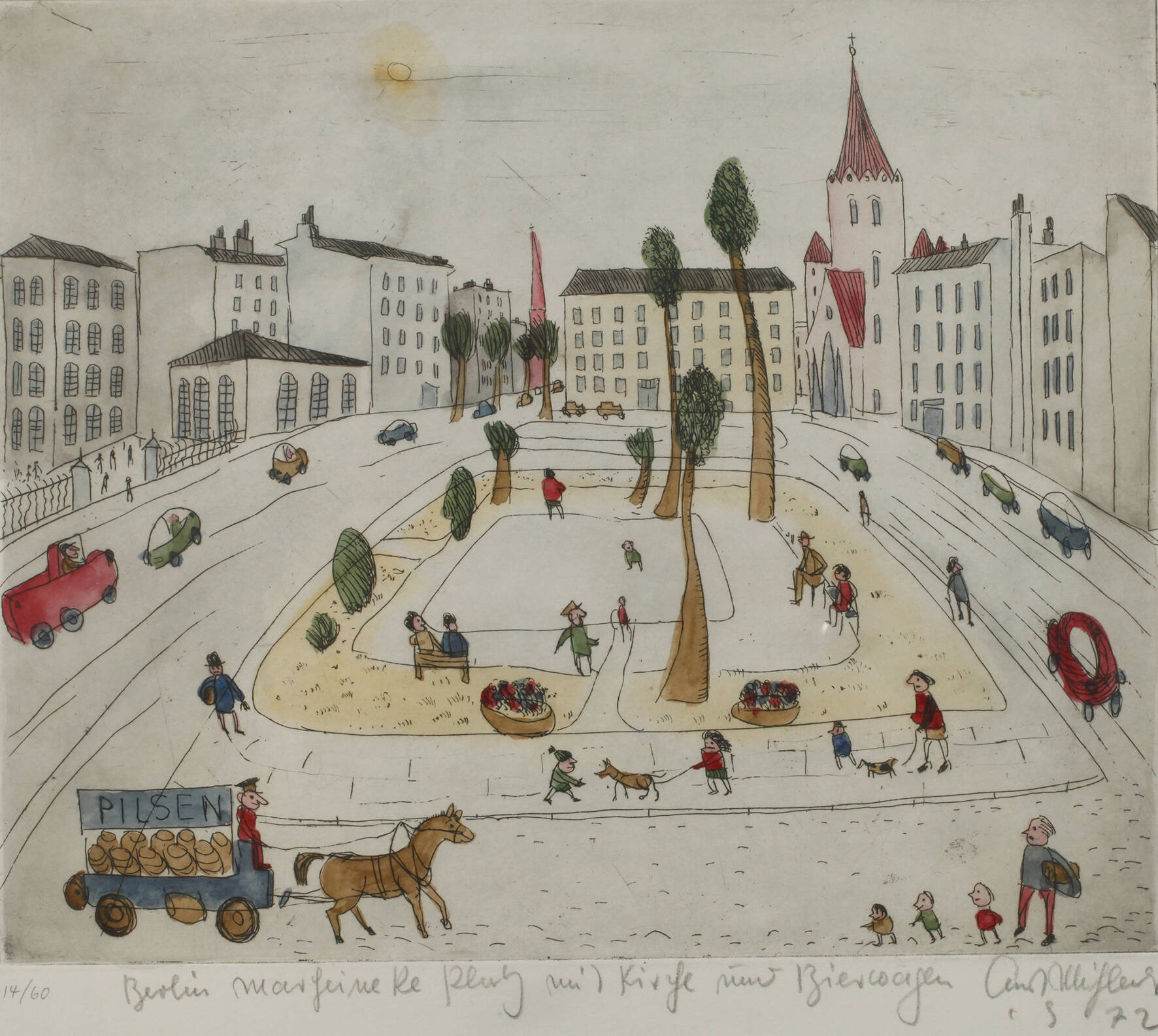 Kurt Mühlenhaupt, "Berlin Marheineke-Platz"