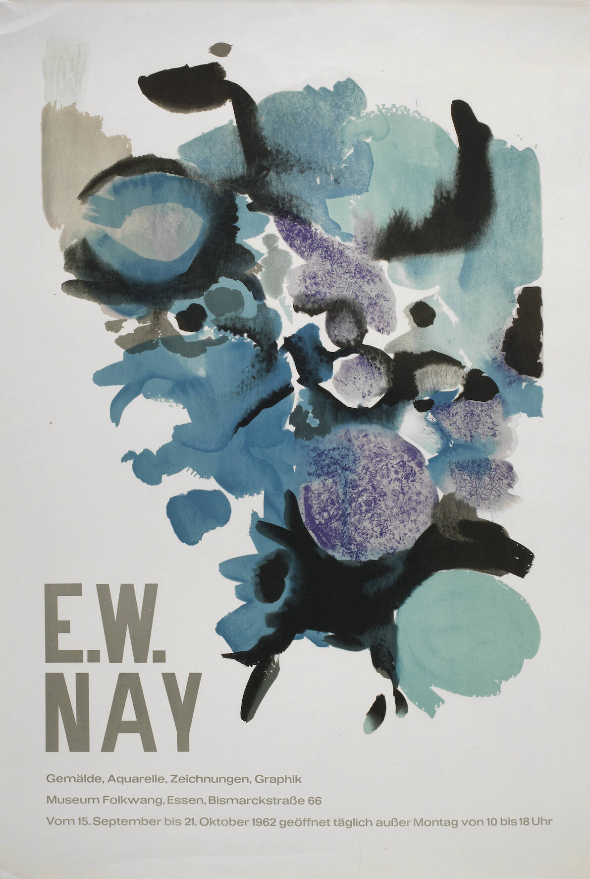 Ernst Wilhelm Nay, Plakat Folkwang Museum Essen
