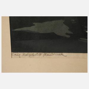 Prof. Hugo Noske, Einsamer Fischer