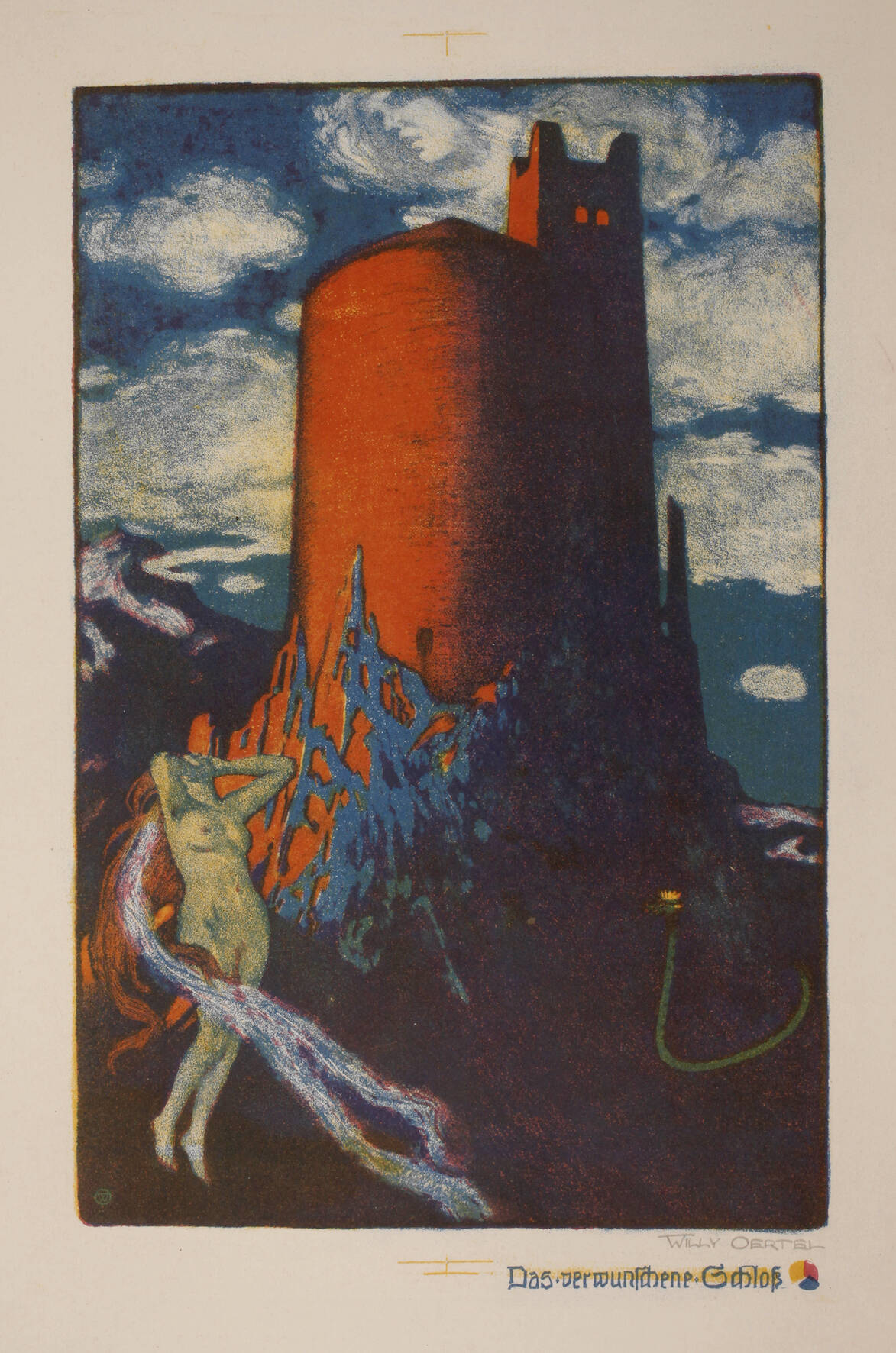 Willy Oertel, "Das verwunschene Schloß"