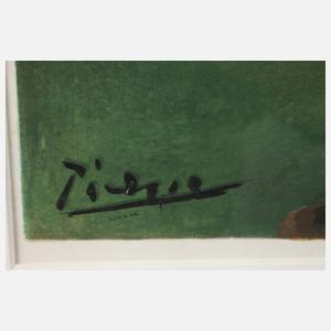 Pablo Picasso, Blick in den Garten