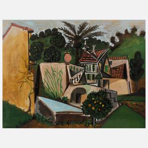 Pablo Picasso, Blick in den Garten