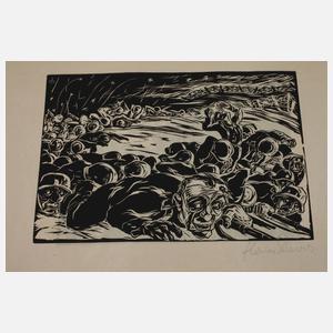 Hans Slavos, Mappe "Mensch gegen Mensch"