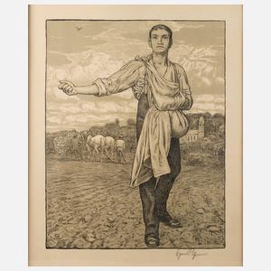 Prof. Hans Thoma, "Sämann"