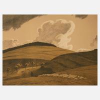 Hans von Volkmann, "Wolken übern Berg"111