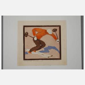 Peter Waldner, Skifahrer