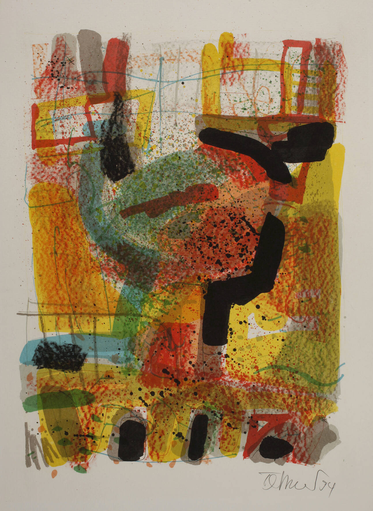 Prof. Heinrich Tessmer, Abstrakte Komposition