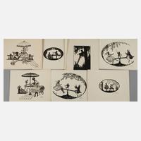 Sammlung Scherenschnitte111