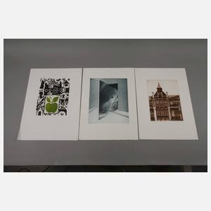 Konvolut Künstlergraphik