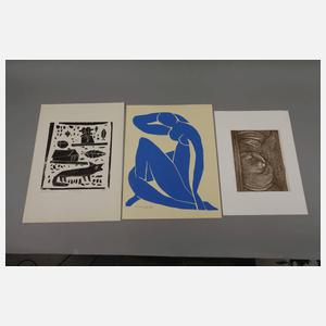 Konvolut Künstlergraphik