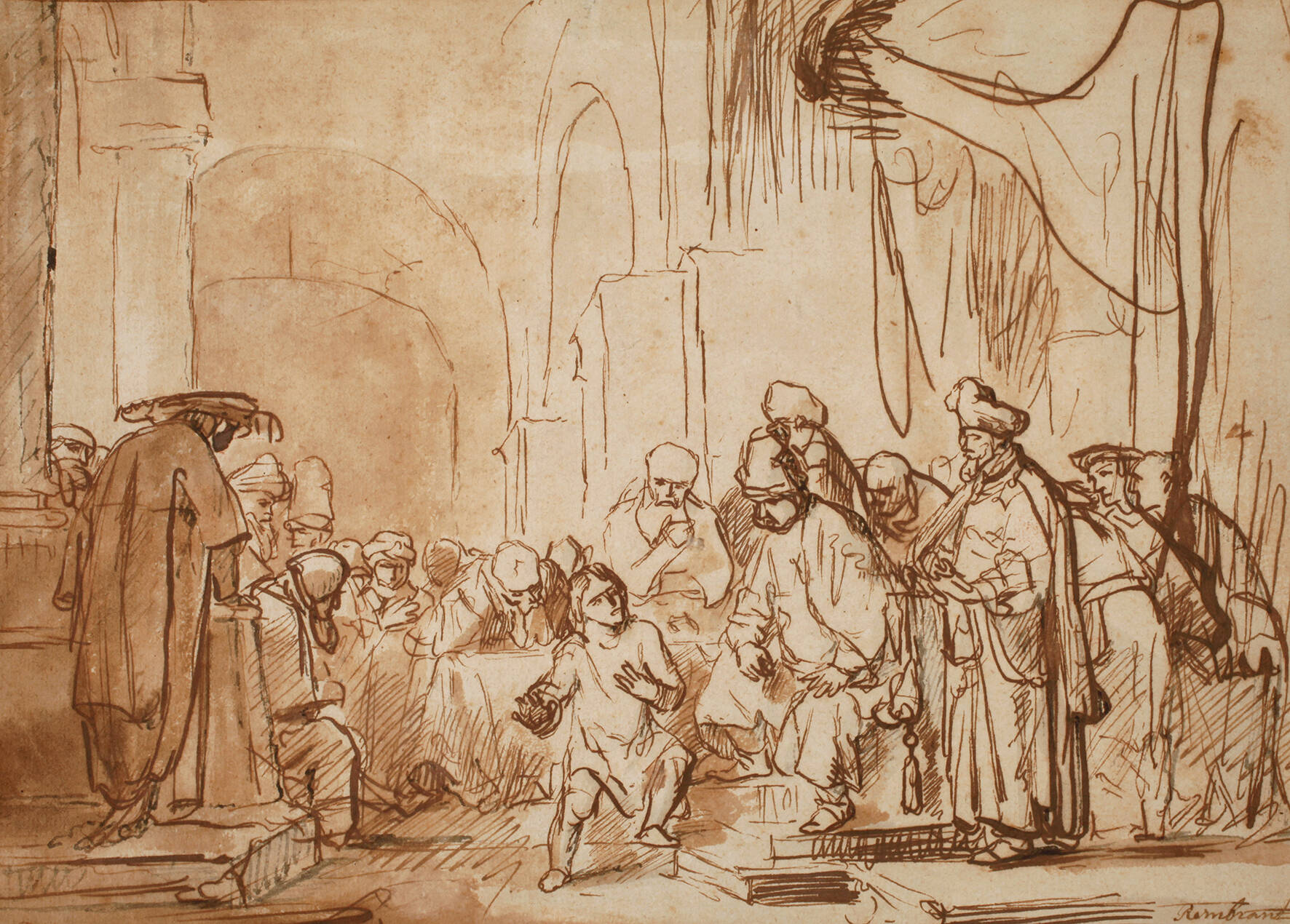 Der zwölfjährige Jesus im Tempel