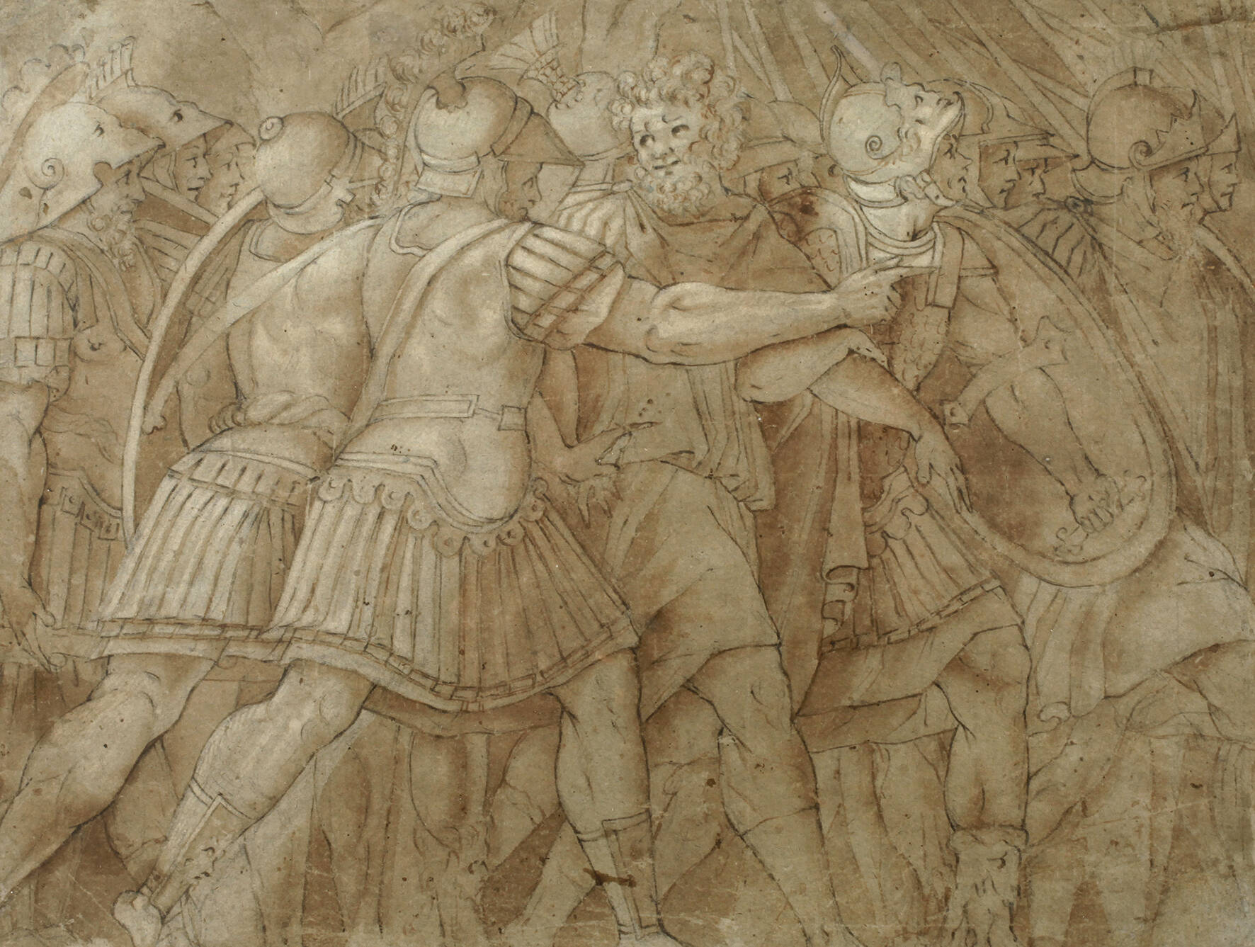 Aufbruch zur Schlacht