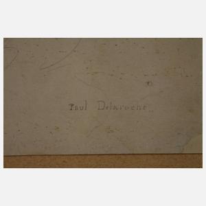Paul Delaroche, attr., Damenportrait